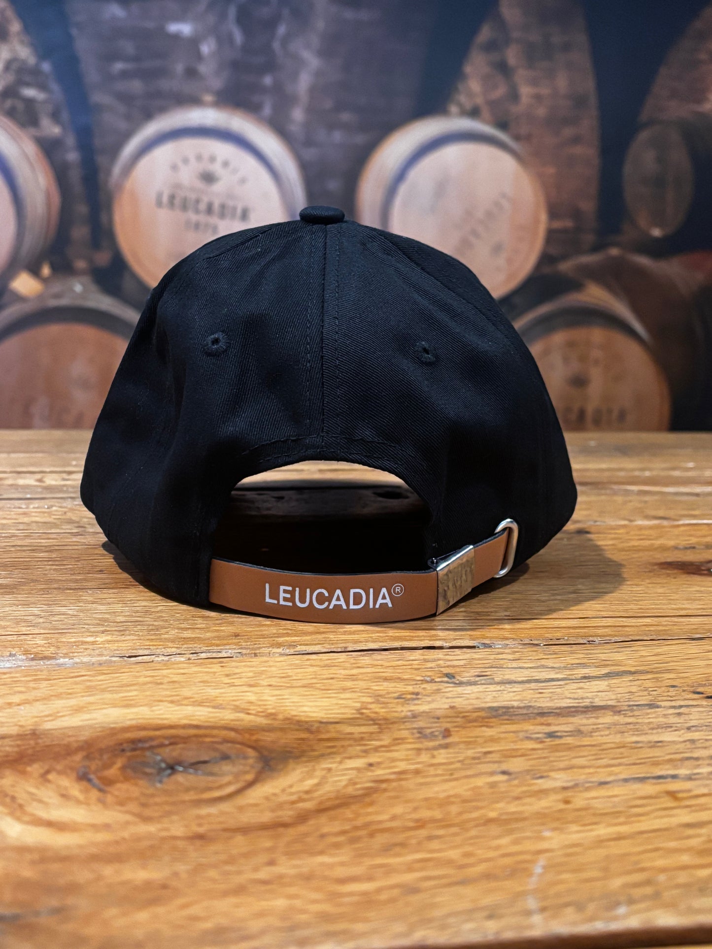 Leucadia® Black-Leathe-Patch Cap