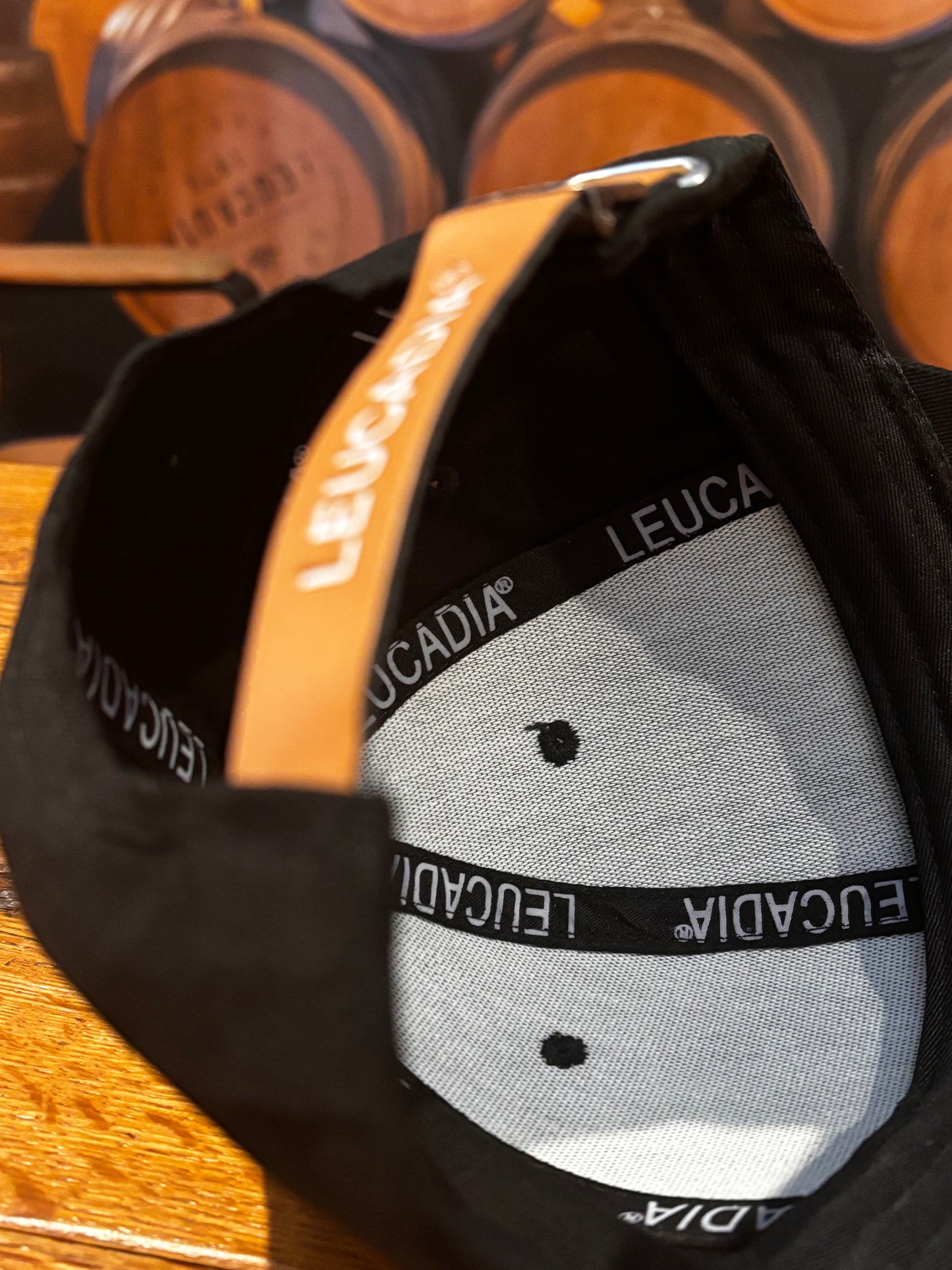 Leucadia® Black-Leathe-Patch Cap