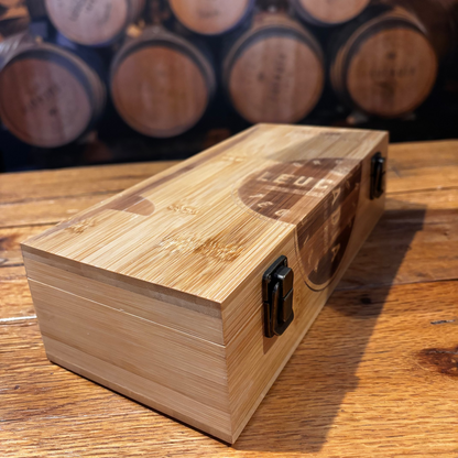 Hand Carved Bamboo Box