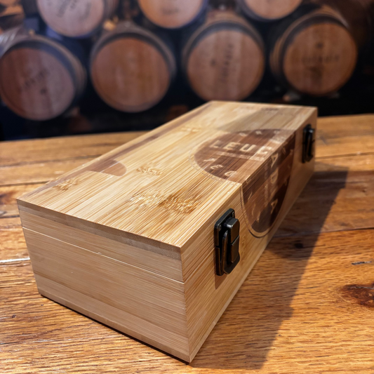 Hand Carved Bamboo Box