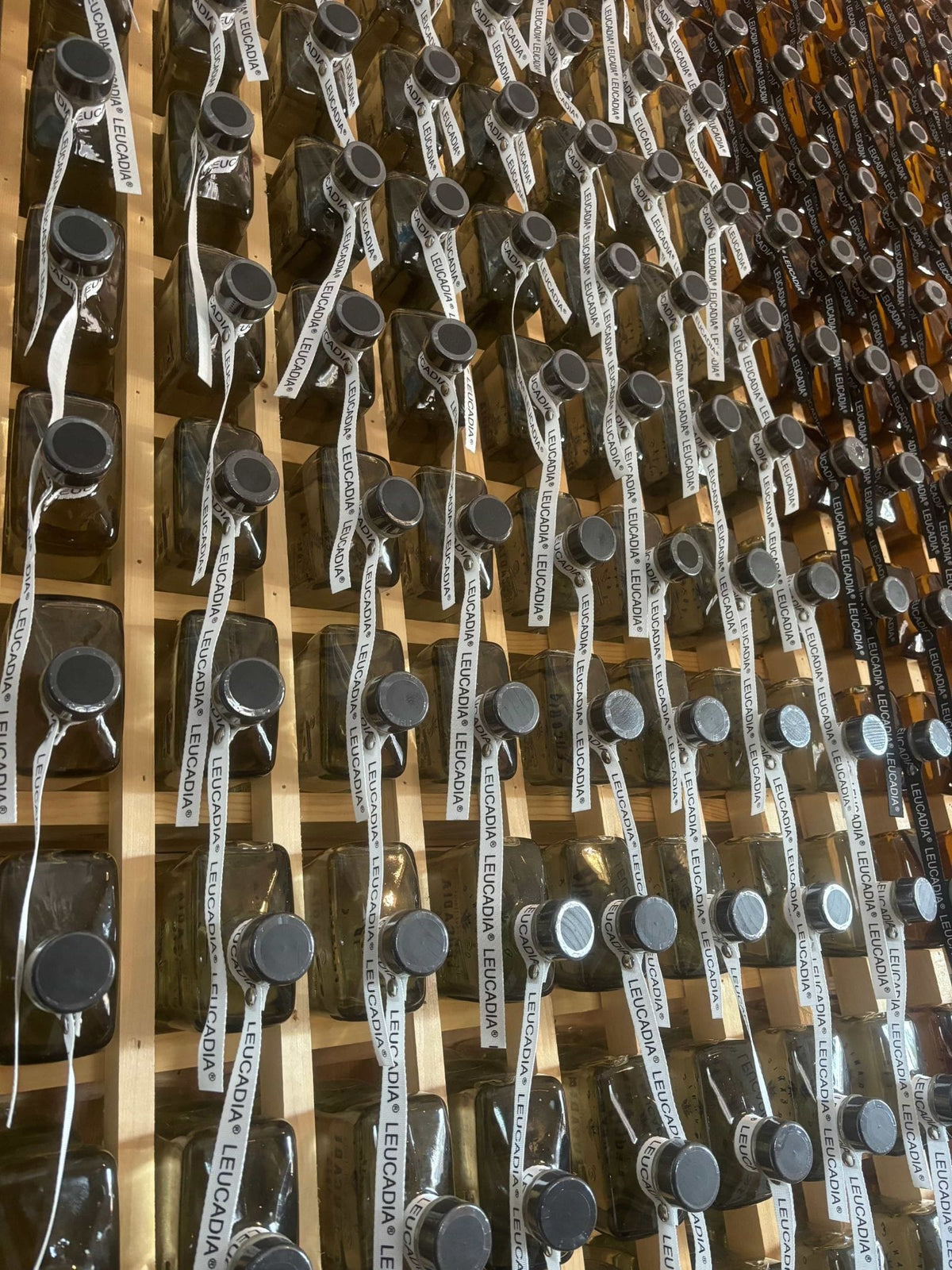 Leucadia bottle wall